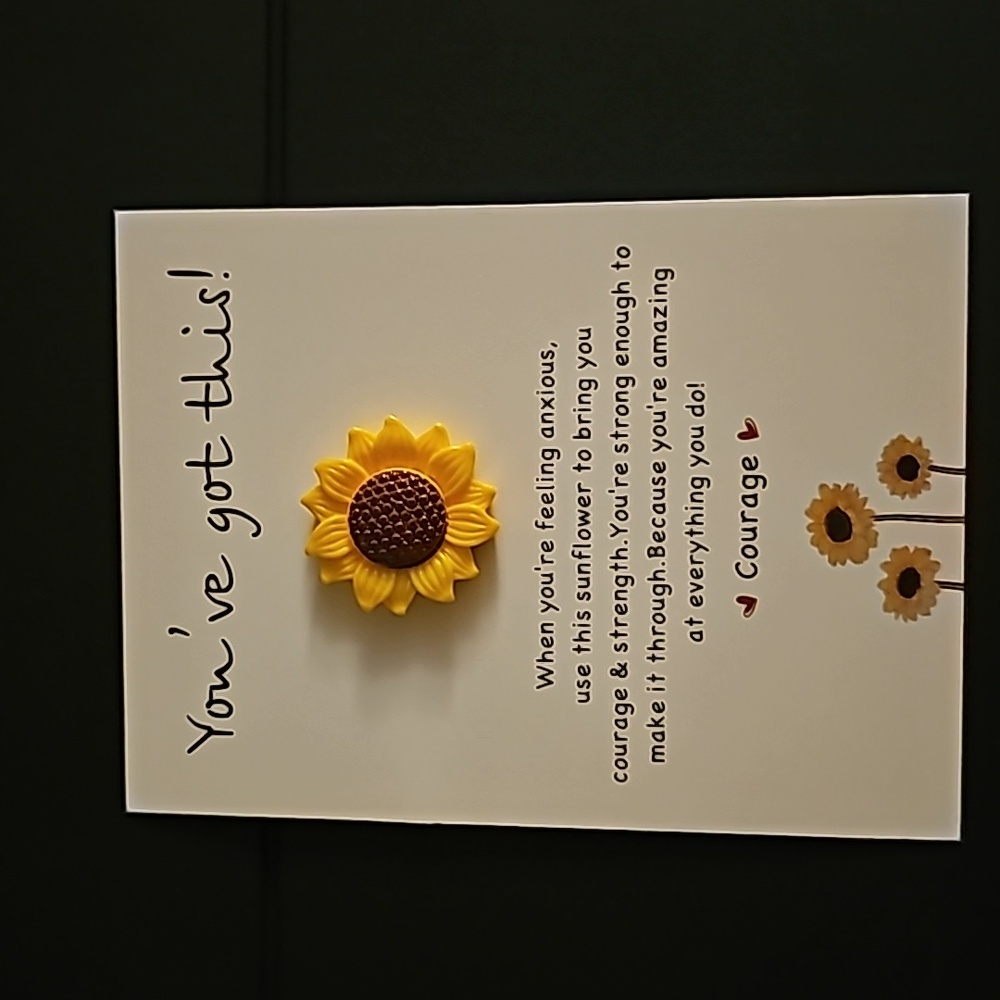 You've got this! Inspiration sunflowers 🌻 New